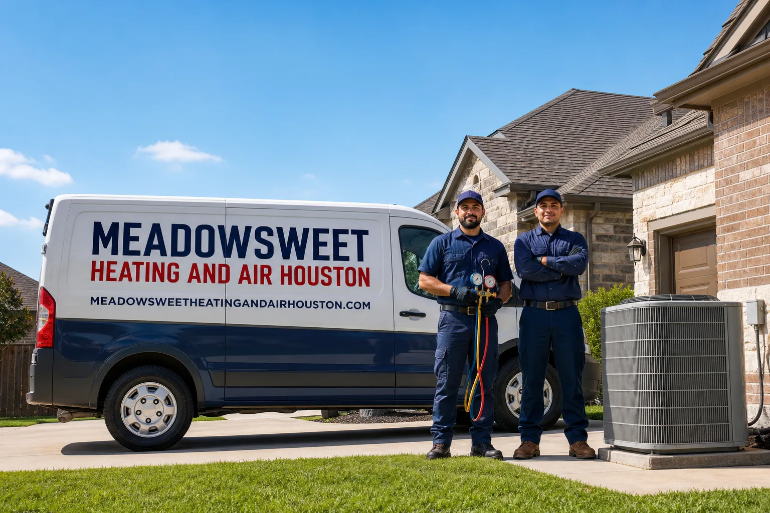 Meadowsweet Heating and Air Houston hvac team